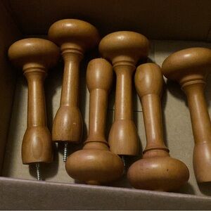 Wooden window finials or whatever you want to use them for